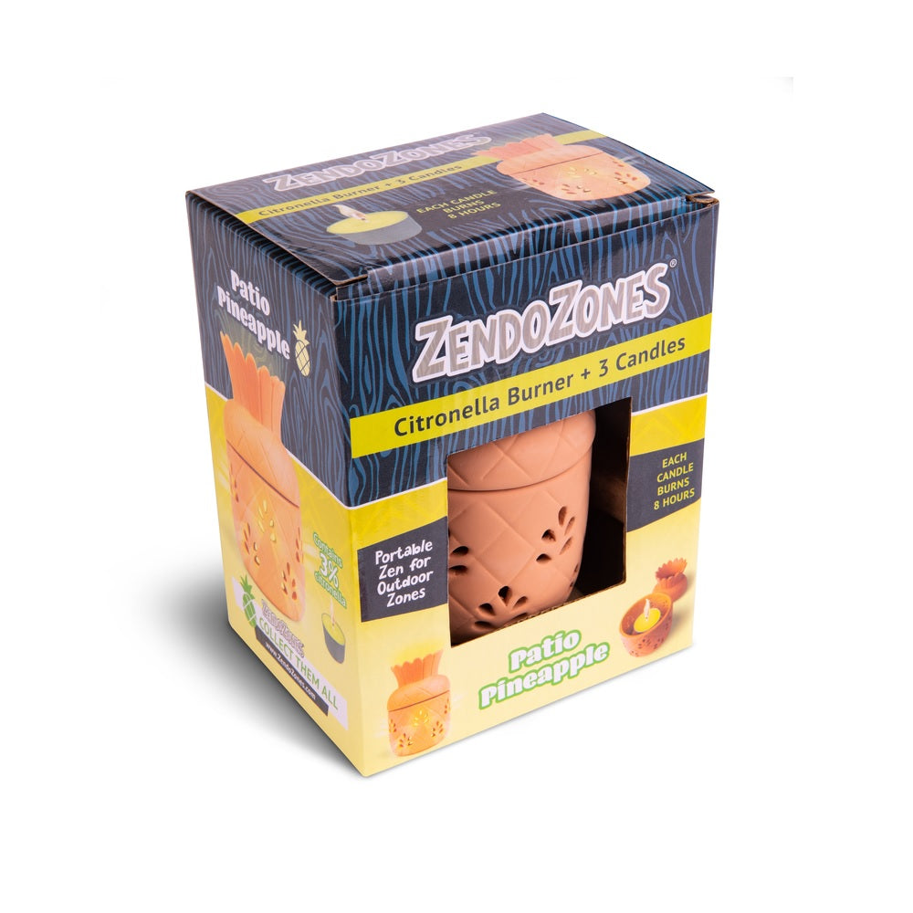 JT Eaton 18P-PP ZendoZones Citronella Candle Burner