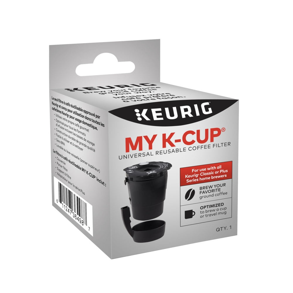 Keurig 5000351186 K-Cup Coffee Filter, Plastic, Black