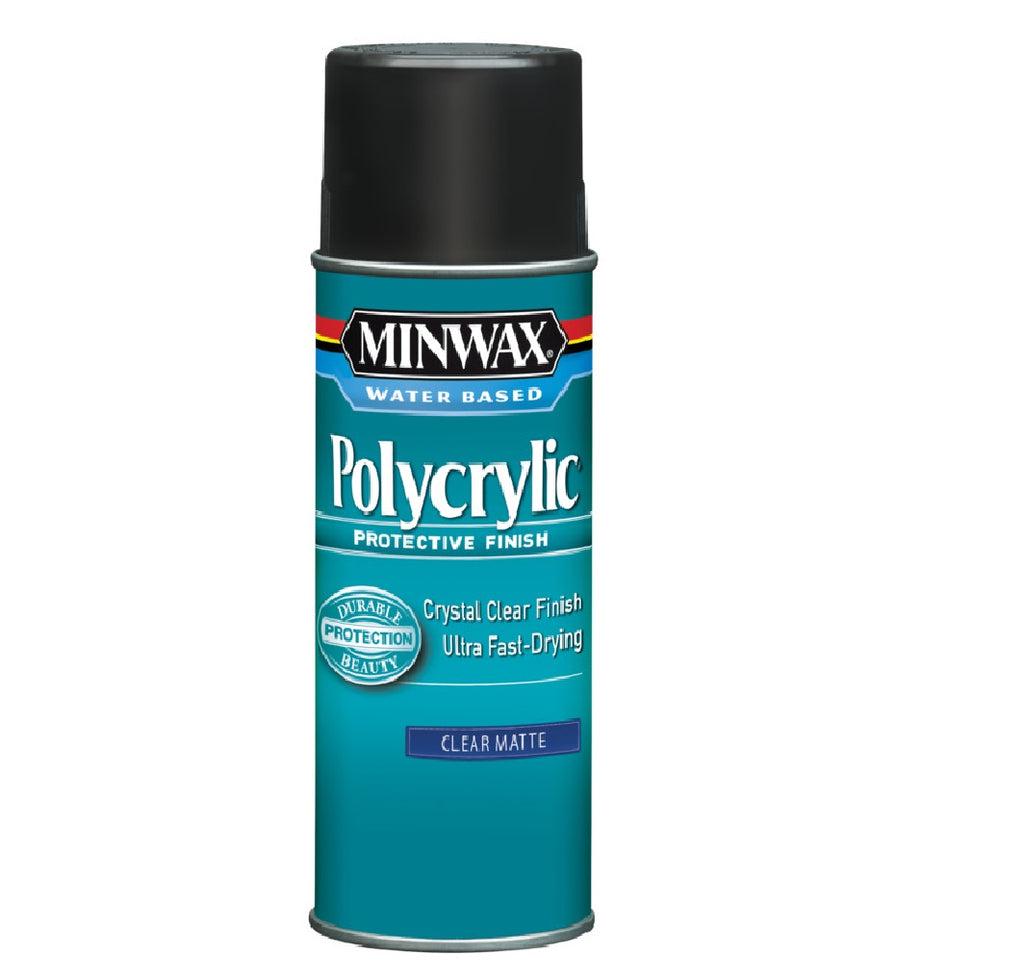Minwax Polycrylic 366660000 Protective Finish, Matte — LIfe and Home