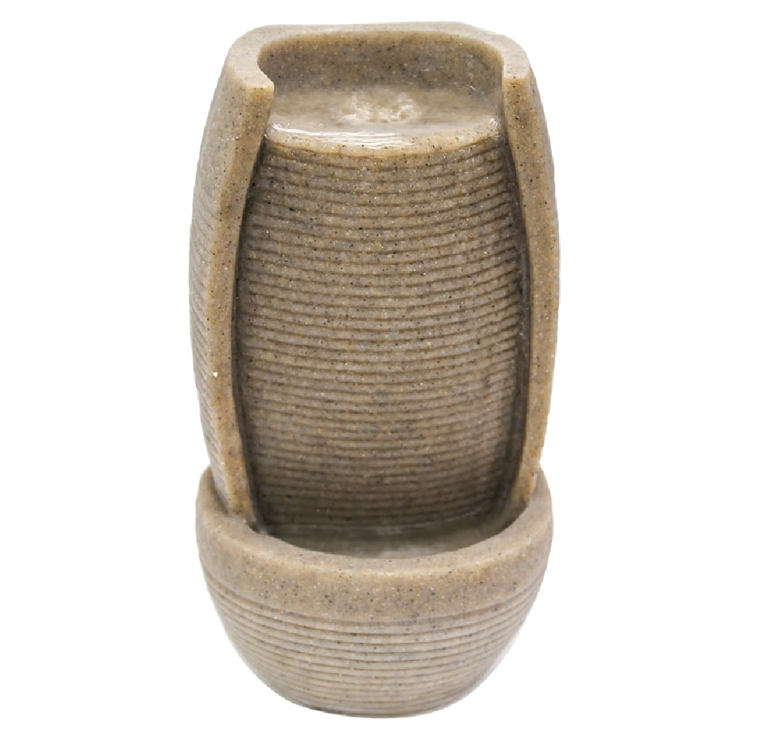 Seasonal Trends Y95815 Toji Zen Fountain Tabletop, Beige