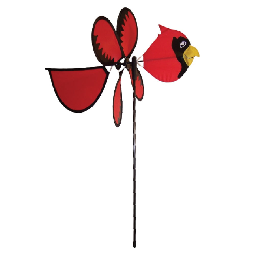 In The Breeze 2815 Cardinal Garden Stake Spinner