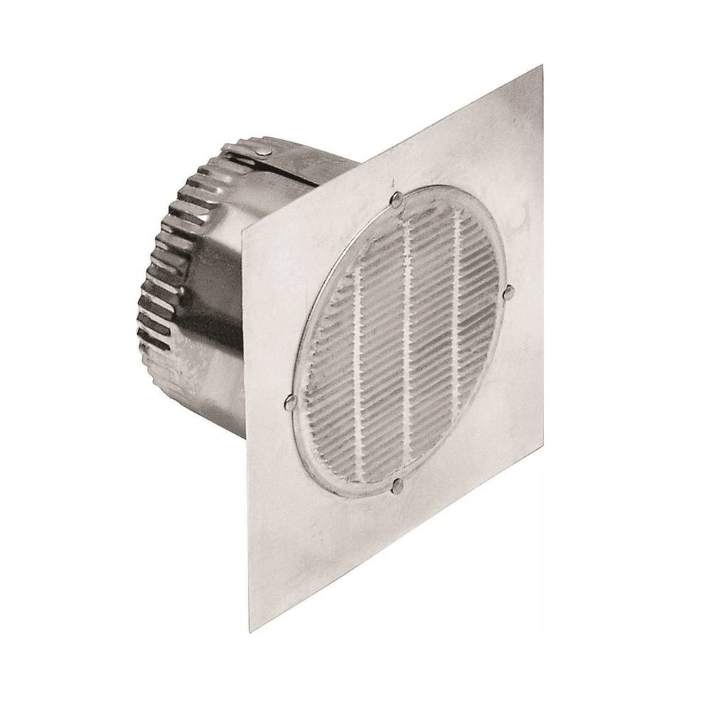 Lambro 141 Fan Eave Vent, Aluminum