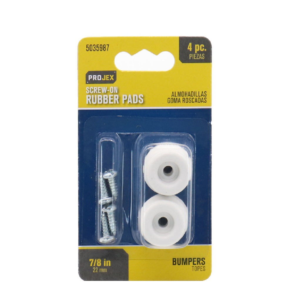 Projex 9131/ACE Round Bumper Pad, Rubber