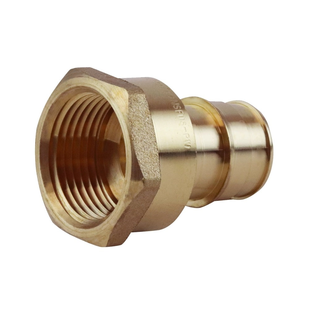 Apollo EPXFA3434 Expansion PEX Brass Adapter, 3/4 Inch