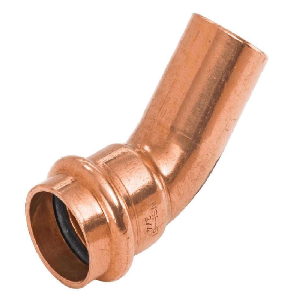 Nibco 9046200PCU Lead-Free 45 Degree Elbow, 1/2 inch