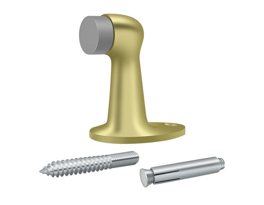 Deltana FDB278U3 Floor Door Bumper, Bright Brass