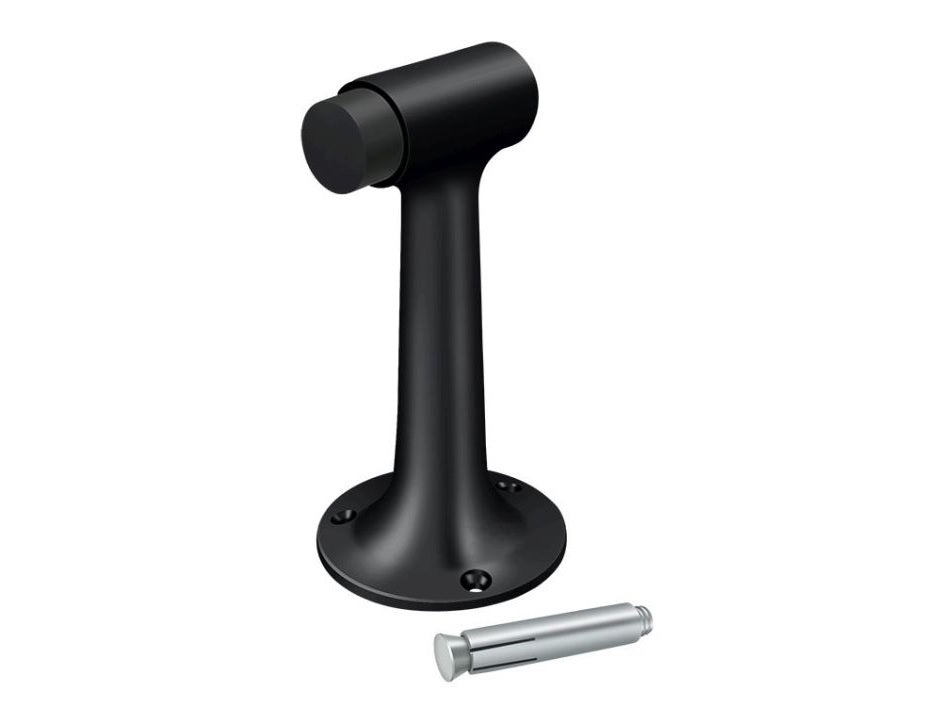 Deltana DSF600U19 Floor Mount Bumper, Black, 6"