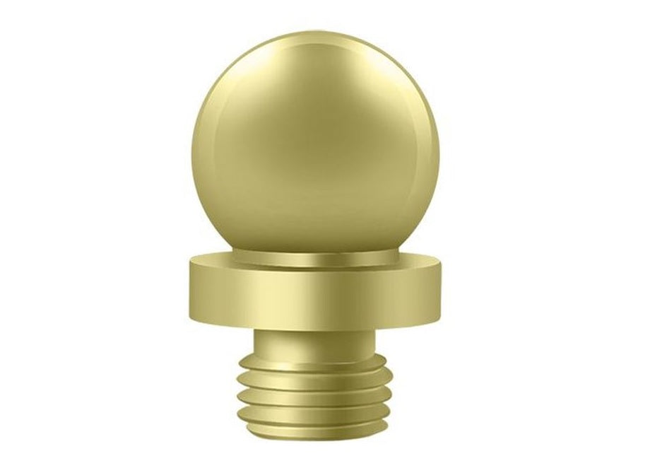 Deltana DSBT3 Ball Tip, Bright Brass