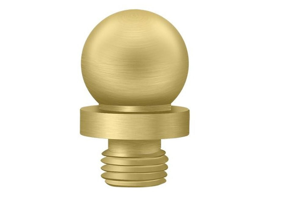 Deltana DSBT4 Ball Tip, Satin Brass