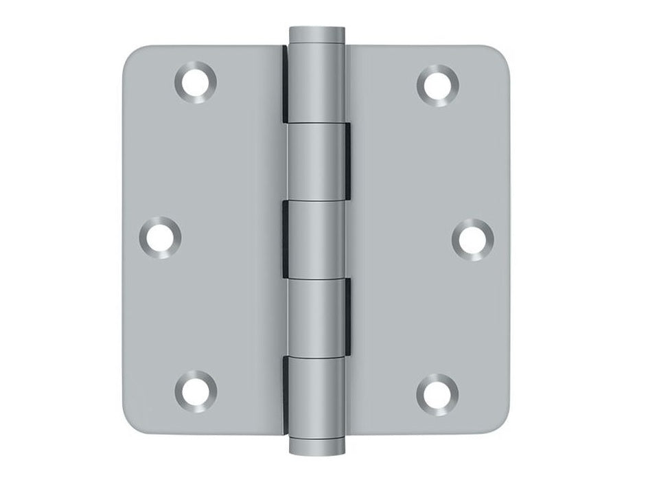 Deltana DSB35R426D-R Residential Radius Hinge, Satin Chrome