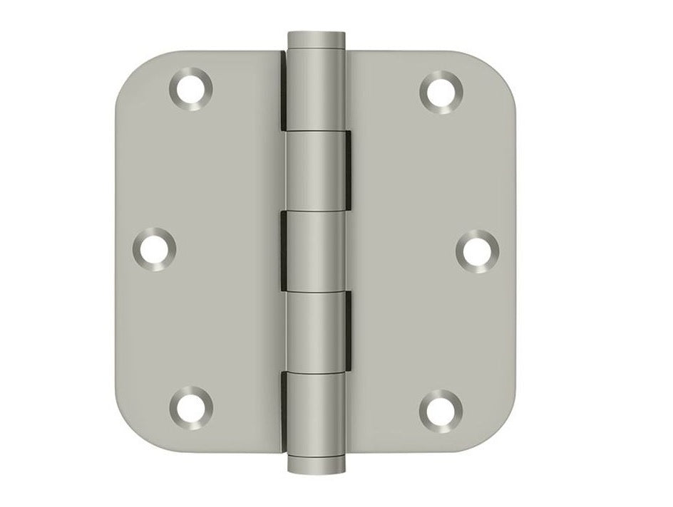Deltana DSB35R515-R Residential Radius Hinge, Satin Nickel