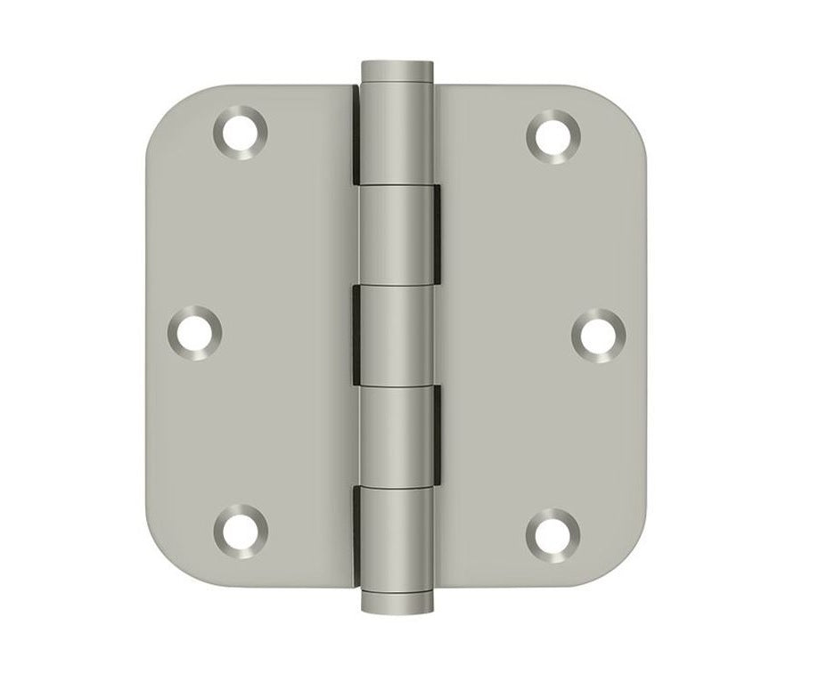 Deltana DSB35R515 Radius Hinge, Satin Nickel