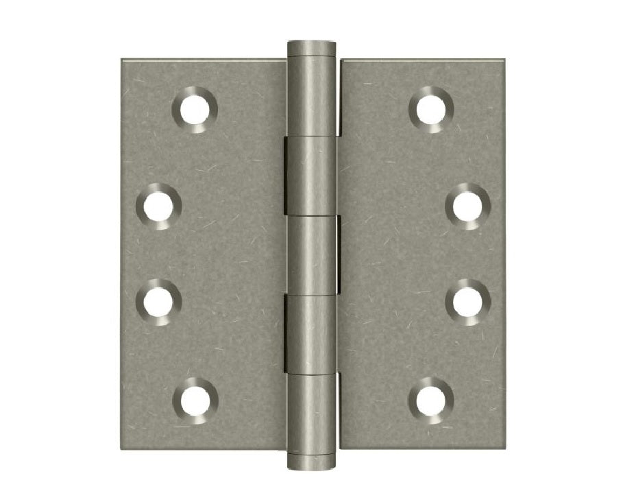 Deltana DSB410WL Square Hinge, White Bronze Light