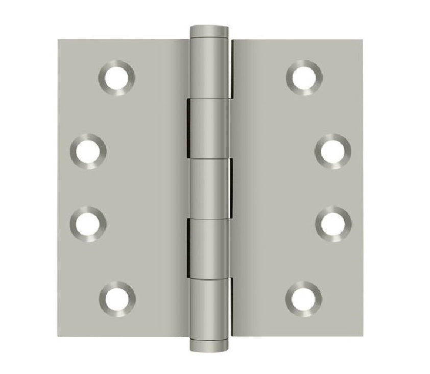 Deltana DSB415 Square Hinge, Satin Nickel