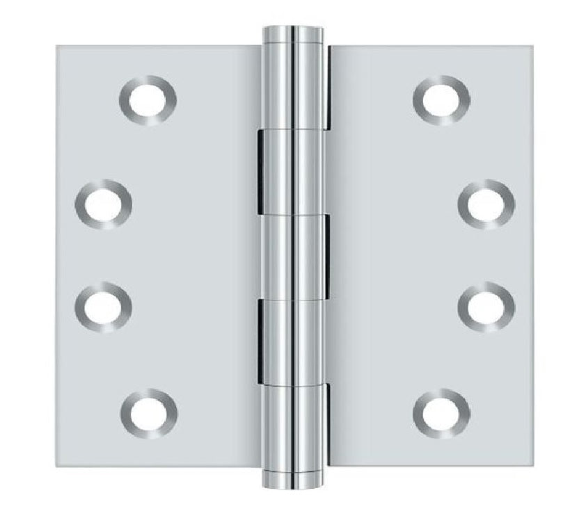 Deltana DSB426 Square Hinge, Bright Chrome