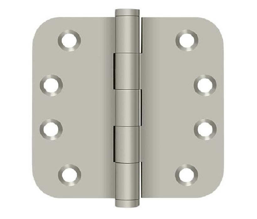 Deltana DSB4R515 Radius Hinge, Satin Nickel