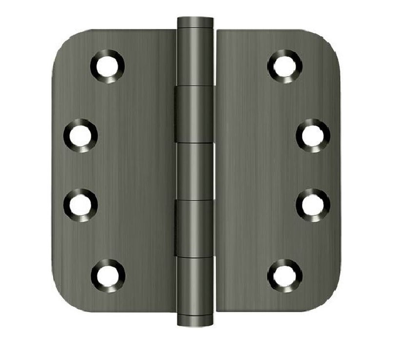 Deltana DSB4R515A Radius Hinge, Antique Nickel