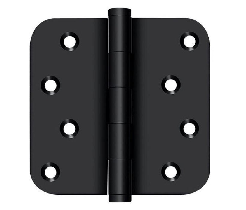 Deltana DSB4R519-RZ Radius Hinge, Black