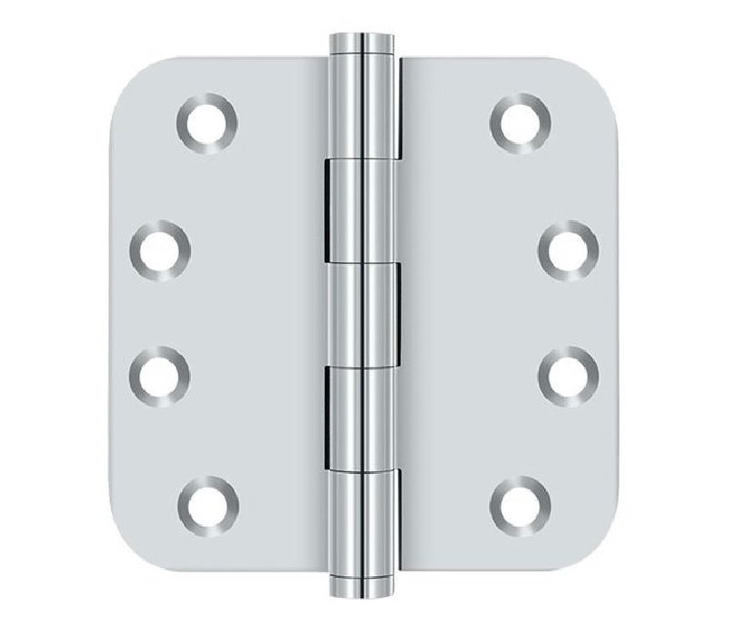 Deltana DSB4R526-RZ Zig-Zag Radius Hinge, Bright Chrome