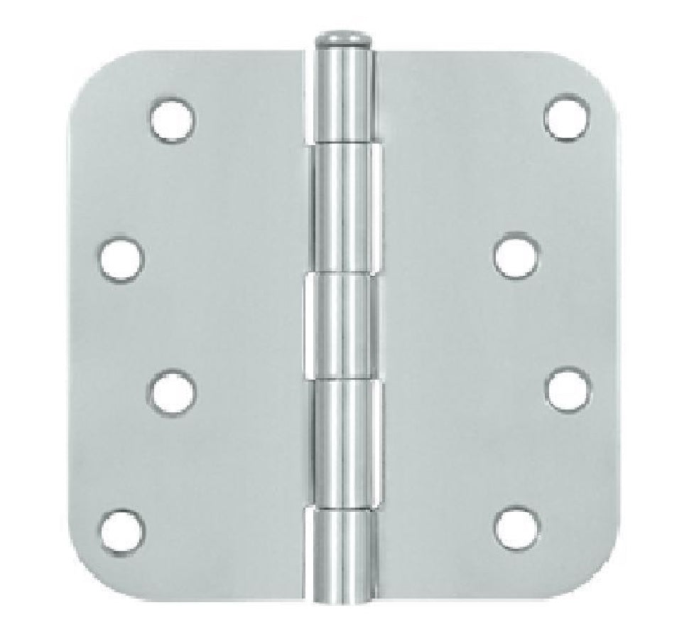 Deltana S44R5BK26 Radius Hinge, Bright Chrome