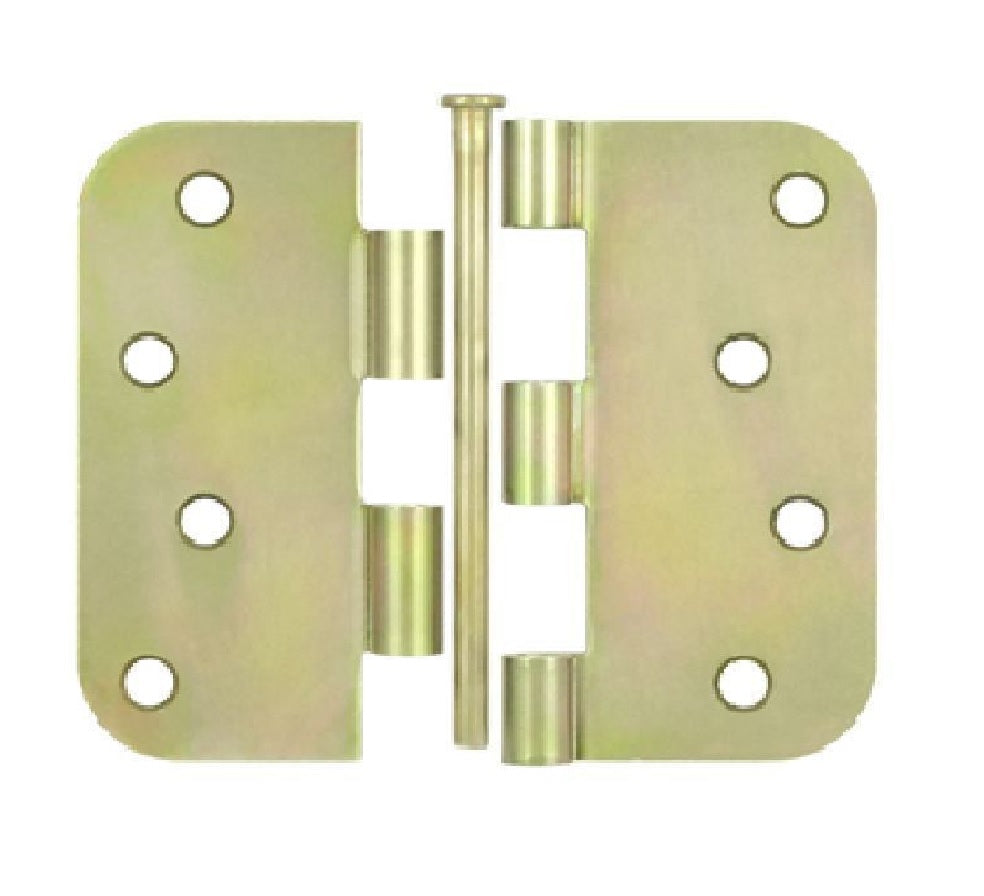 Deltana S44R5BK2D-UN Radius Hinge, Zinc Dichromate Plated