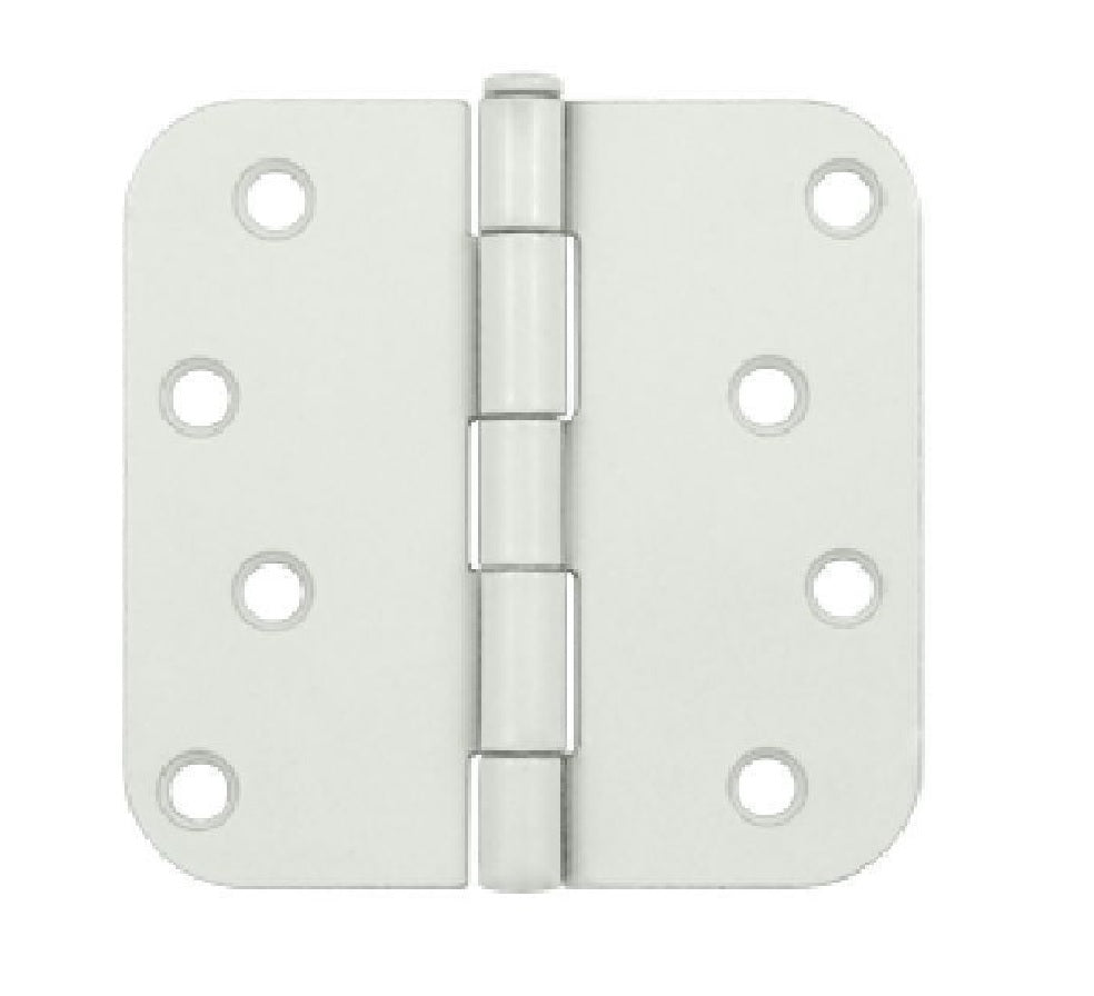 Deltana S44R5BKUSPW Radius Hinge, White