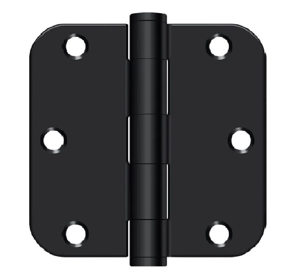 Deltana S35R5HD1B Radius Hinge, Flat Black