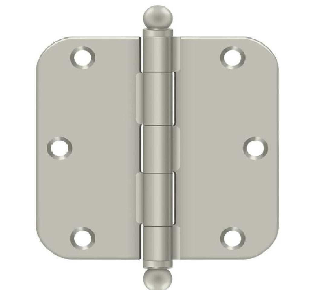 Deltana S35R515-BT Radius Hinge, Satin Nickel