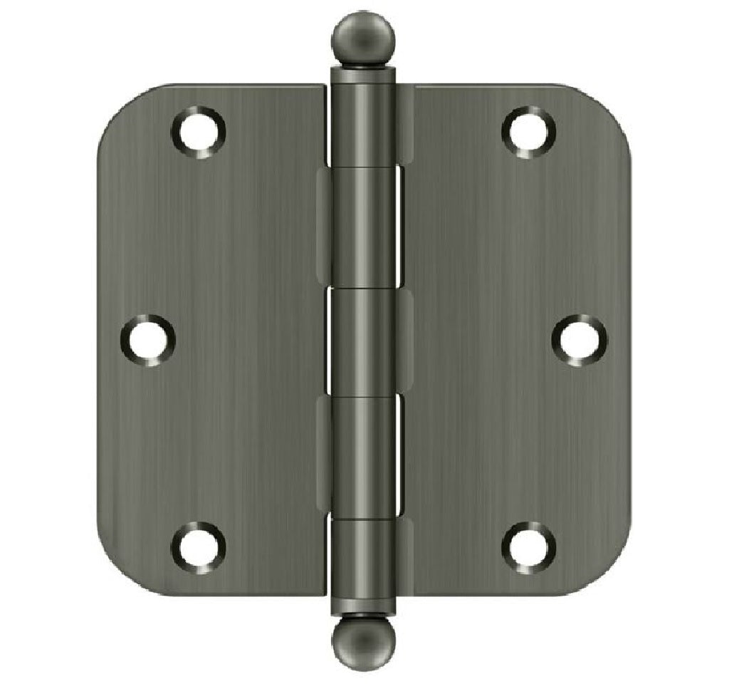 Deltana S35R515A-BT Radius Hinge, Antique Nickel