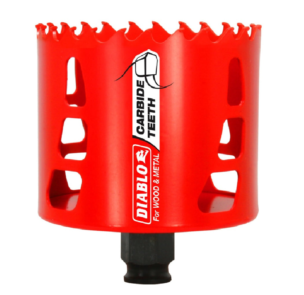 Diablo DHS3125CT Carbide Tipped Hole Saw, 3-1/8 Inch
