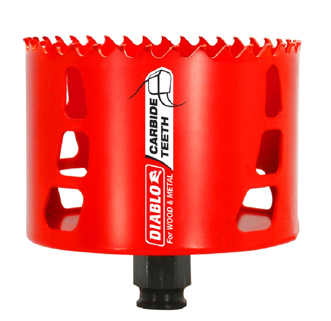 Diablo DHS3625CT Carbide Tipped Hole Saw, 3-5/8 Inch