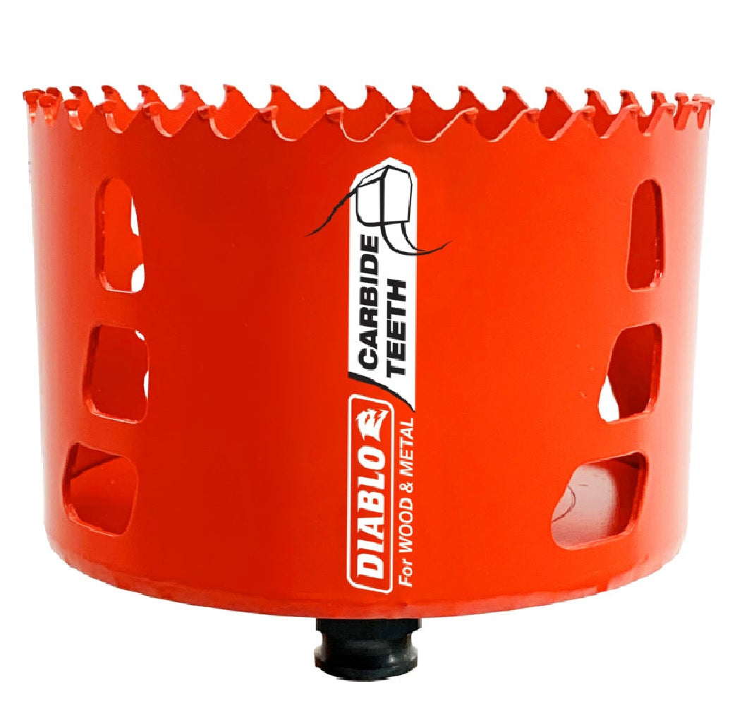 Diablo DHS4000CT Carbide Tipped Hole Saw, 4 Inch