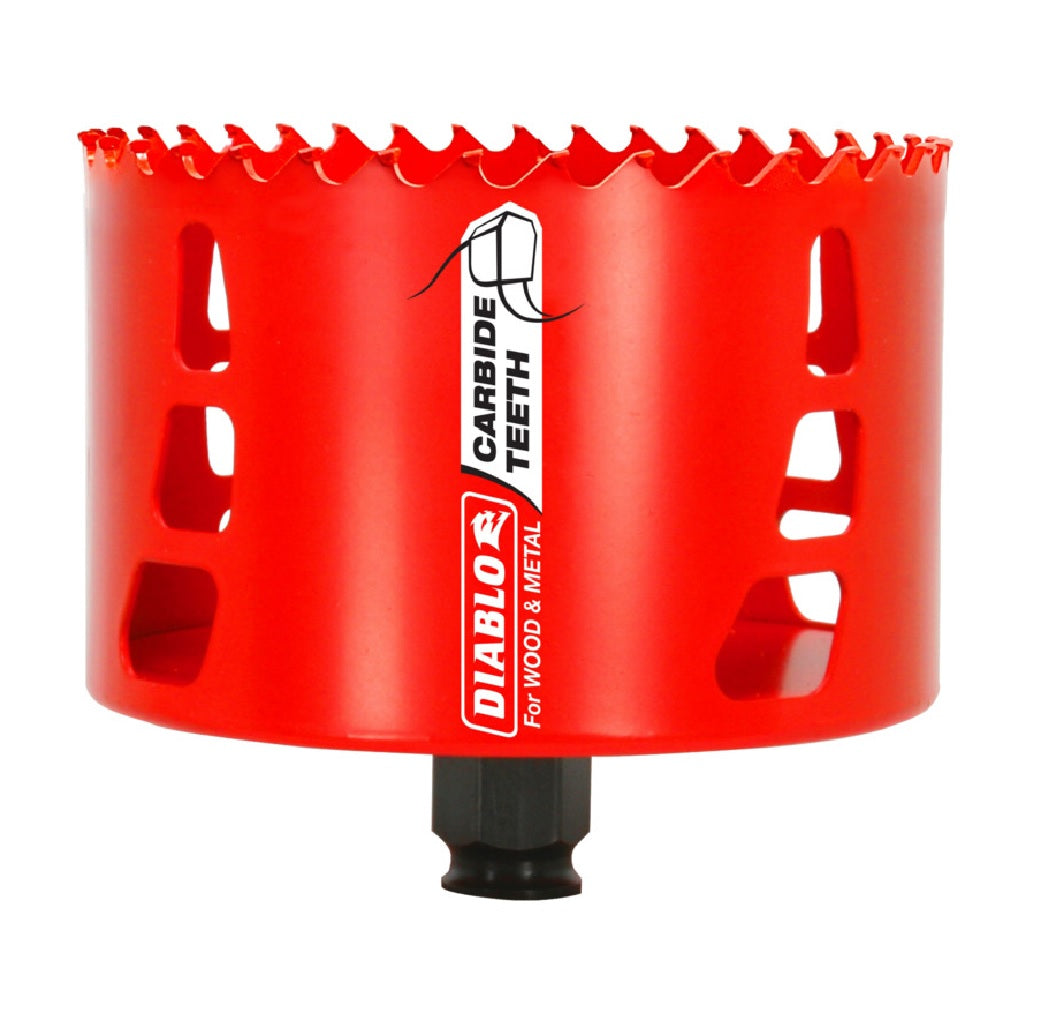 Diablo DHS4125CT Carbide Tipped Hole Saw, 4-1/8 Inch