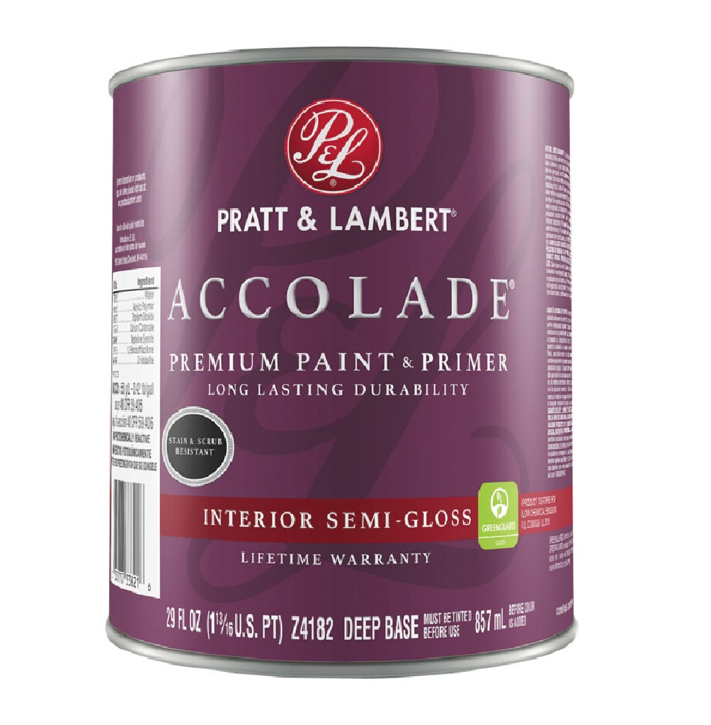 Accolade 0000Z4182-14 Semi-Gloss Interior Paint, 1 Qt.