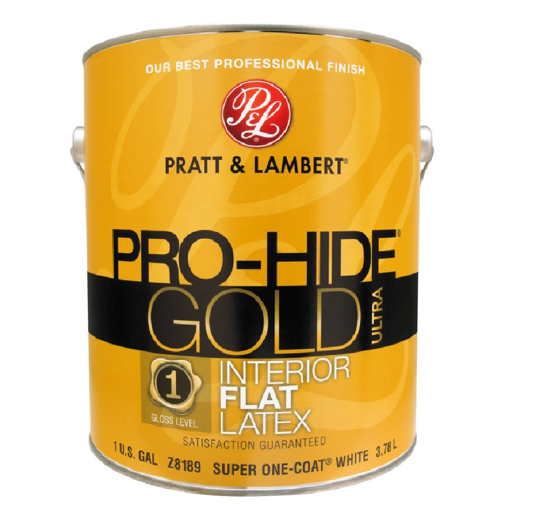 Pro-Hide 0000Z8189-16 Gold Latex Flat Interior Paint