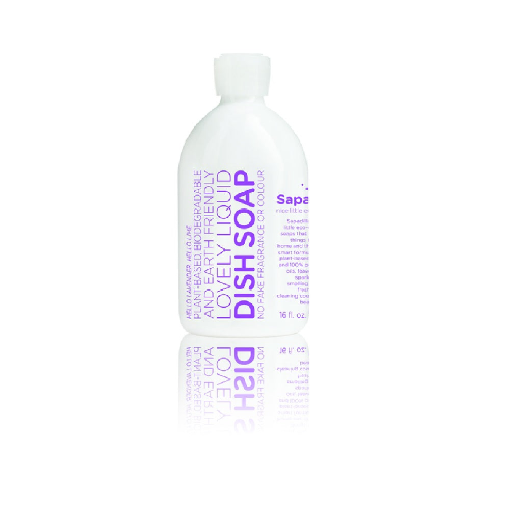 Sapadilla 1812503 Lavender Liquid Dish Soap, 16 oz.