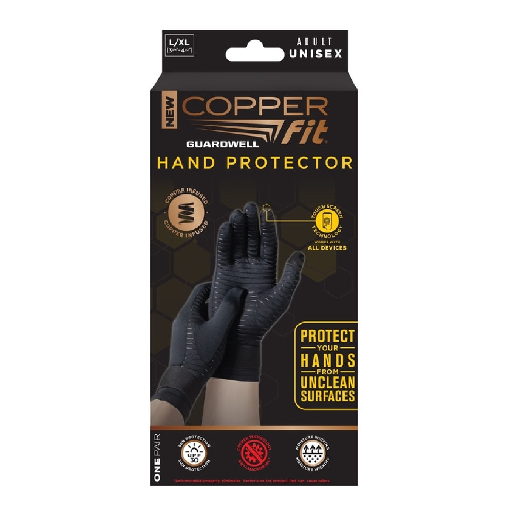Copper Fit CFFHGLLXL As Seen On TV Anti-Microbial Gloves