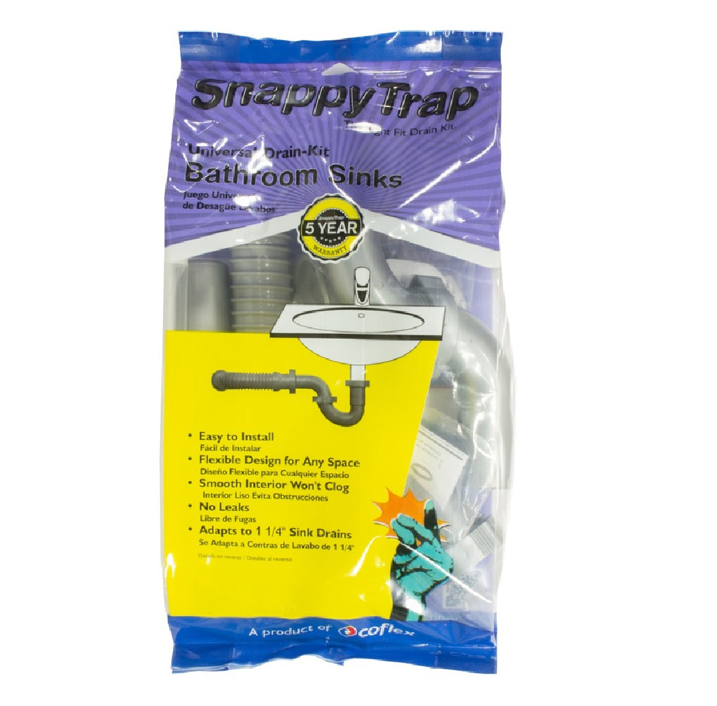 Snappy Trap DK105AH Universal Single Sink Drain Kit — LIfe and Home