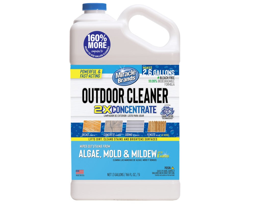 Miracle 3904 Outdoor Cleaner Mold and Mildew, 1.3 gal.