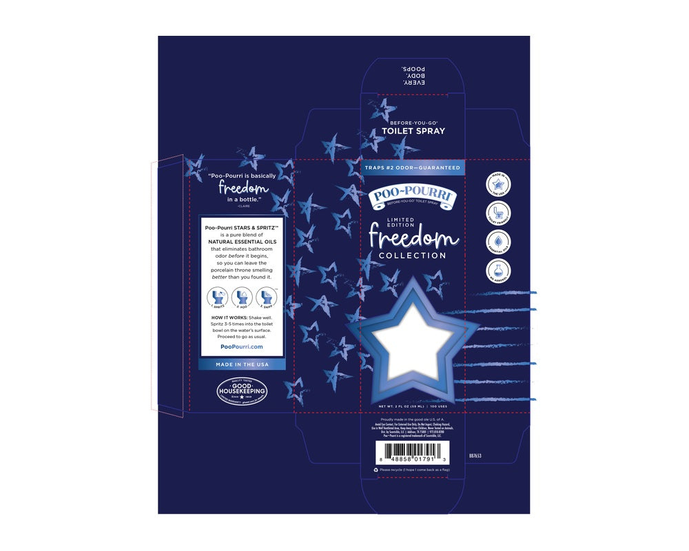 Poo-Pourri BB7653 Moisture Absorber and Odor Eliminator, 2 oz.