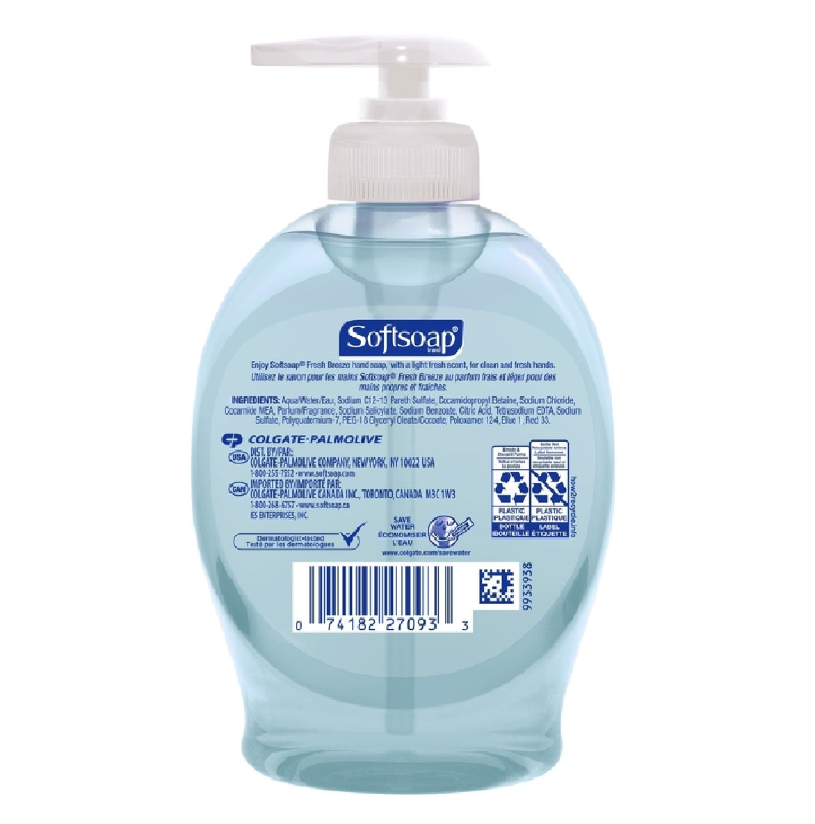 Softsoap US07383A Fresh Breeze Liquid Hand Soap, 7.5 oz.