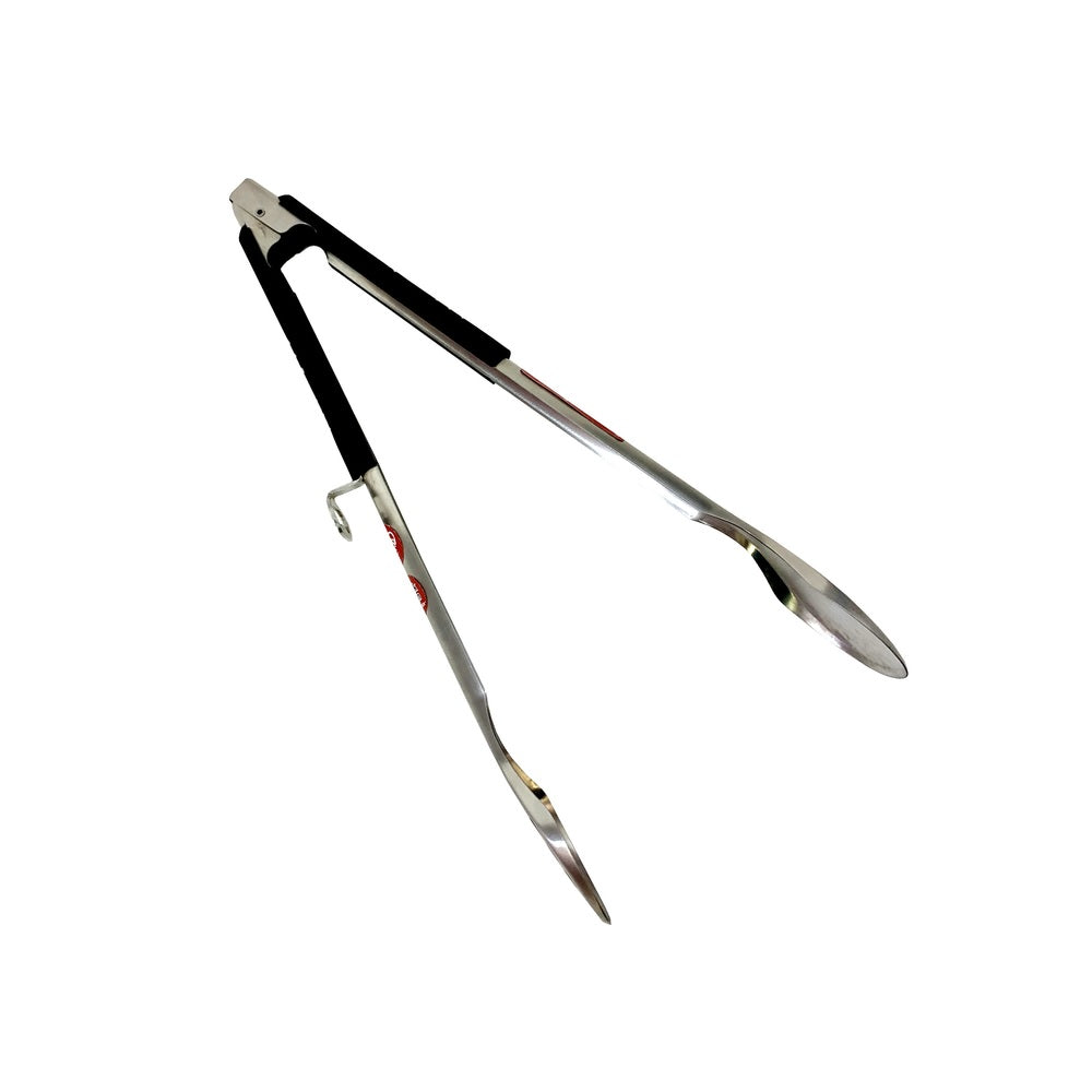 FireDisc TCGTONG Grill Tongs, 20" x 2", Black/Silver