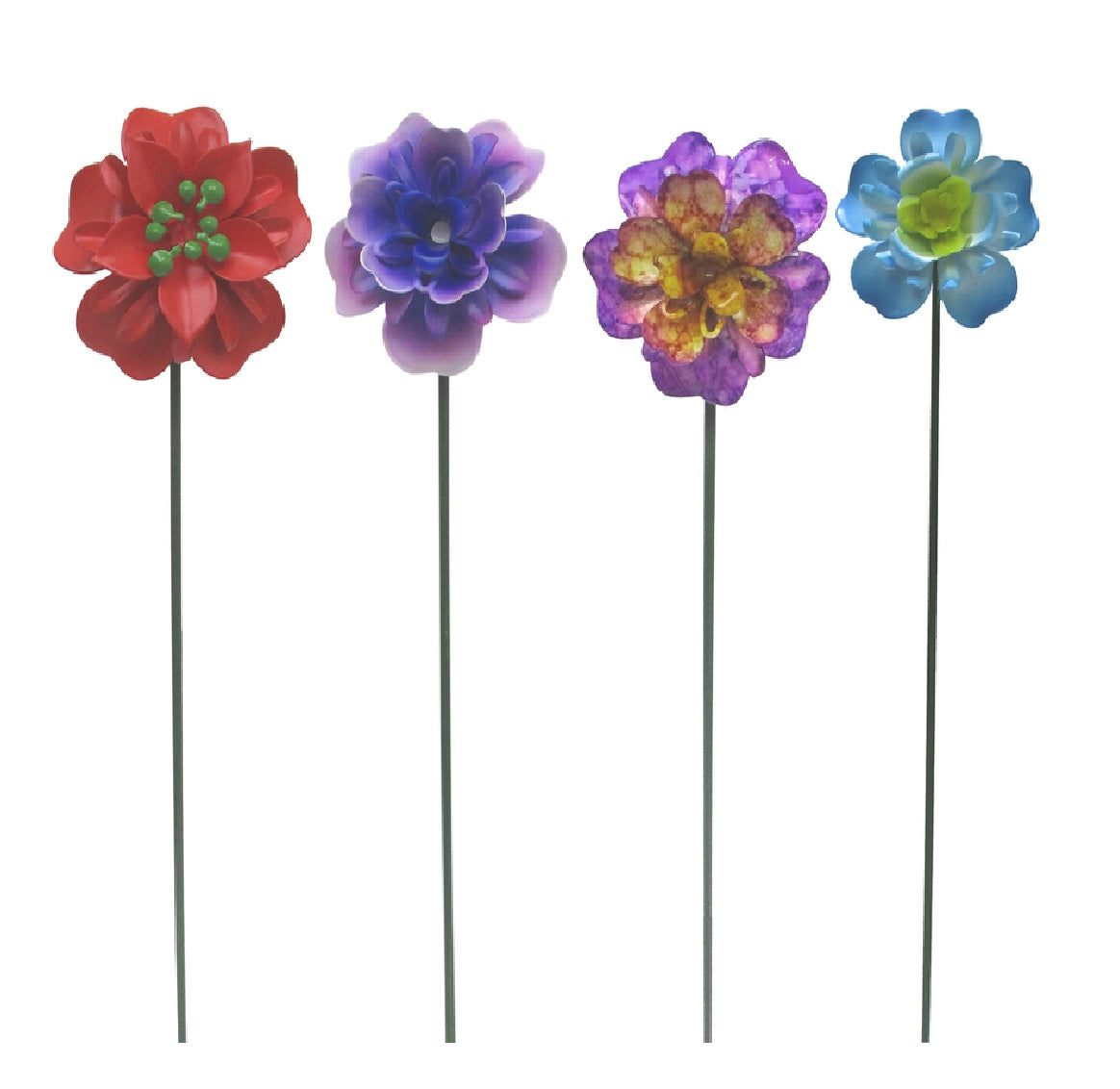 Meadowcreek ZAC47M2791 Flower Planter Stake, Iron