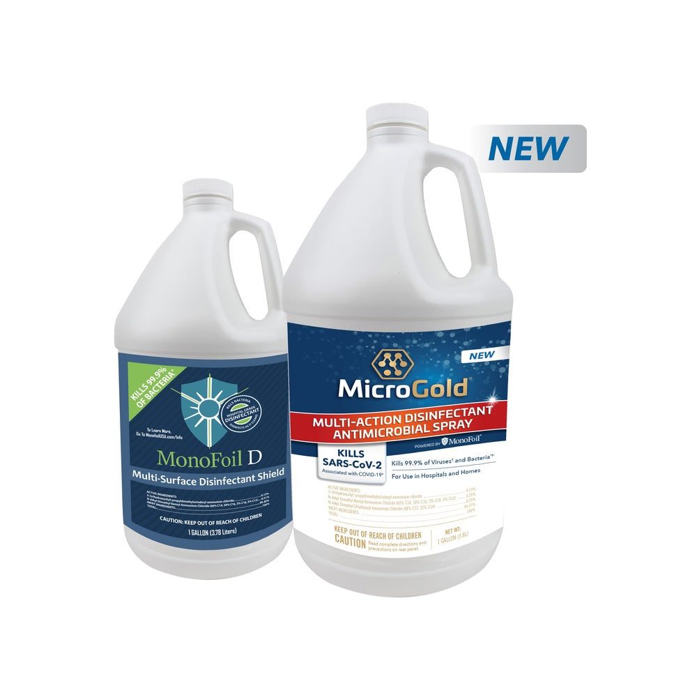MicroGold MG0096 No Scent Antibacterial Disinfectant, 1 gallon