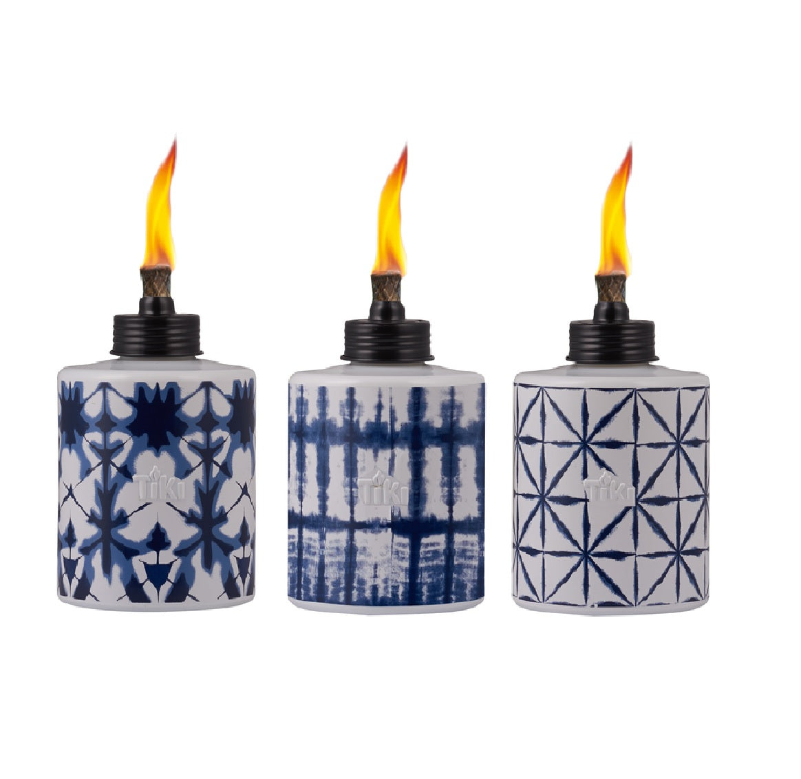 Tiki 1120101 Tabletop Torch, Glass