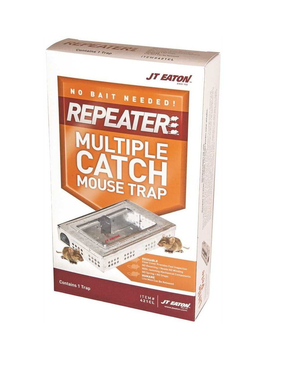 Jt Eaton 421CL Multiple Catch Mouse Trap
