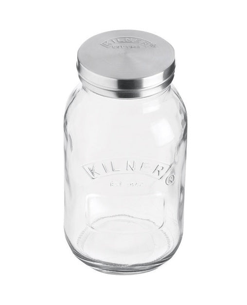 Kilner 0025.840 Sifter Jar, Glass, Clear, 34 Oz