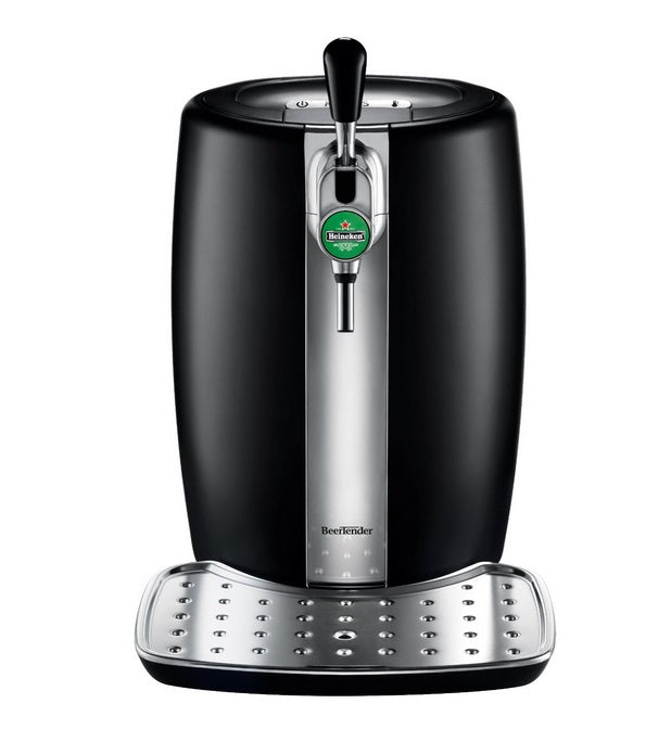 Krups VB2158001K BeerTender With Heineken Draught Keg Technology, Black