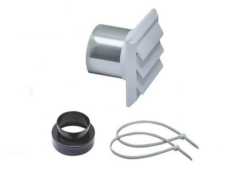 Lambro 480L Louvered Vent Kit, 4" X 5'