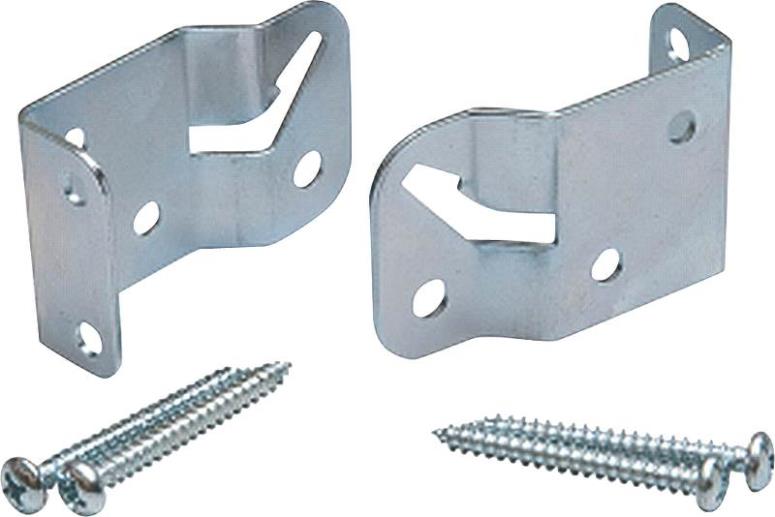 Levolor LRSUNVBRACKETD Heavy Duty Bracket, 1 Pair, Zinc